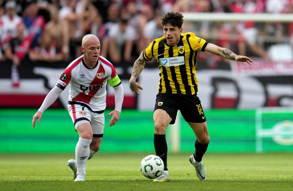 Rayo Vallecano vs AEK Athens (23:45 – 09/04) | Xem lại trận đấu